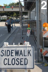 Sidewalk Closed
